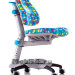 Детское ортопедическое кресло COMF-PRO Y618 OXFORD голубое со зверятами