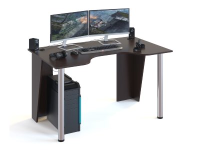 Игровой компьютерный стол КСТ-18 венге