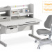 Комплект стол с электроприводом Mealux Electro 730 WG + надстройка + кресло Y-110 серый