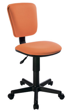 Эргономичное детское кресло Бюрократ CH-204NX/26-291 оранжевое