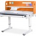 Детский стол Mealux Denver Grey (арт.BD-660 OR) оранжевый