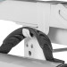 Комплект мебели (столик + стульчик + полка) Mealux EVO Panda XL grey BD-29 G столешница белая / пластик серый